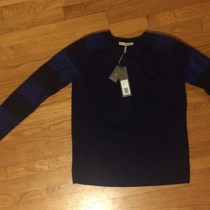 Halston Heritage navy/colbalt sweater